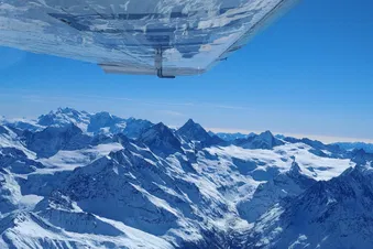 Mont Blanc Rundflug