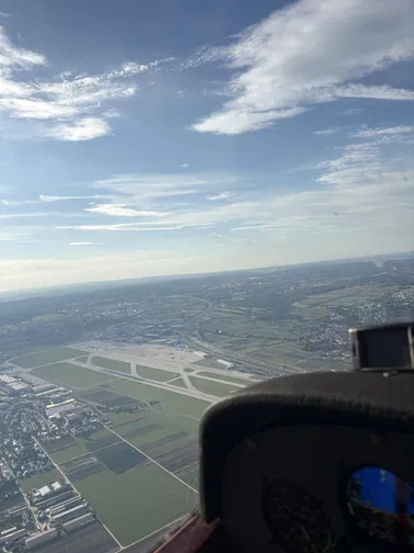 Rundflug über Raum Stuttgart