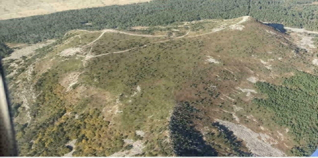 le Mont Mezenc en survol