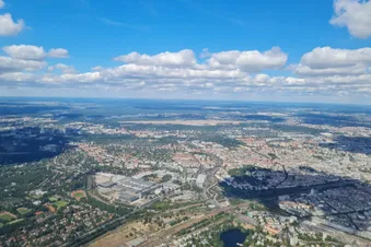 Berlin City einmal von oben betrachten