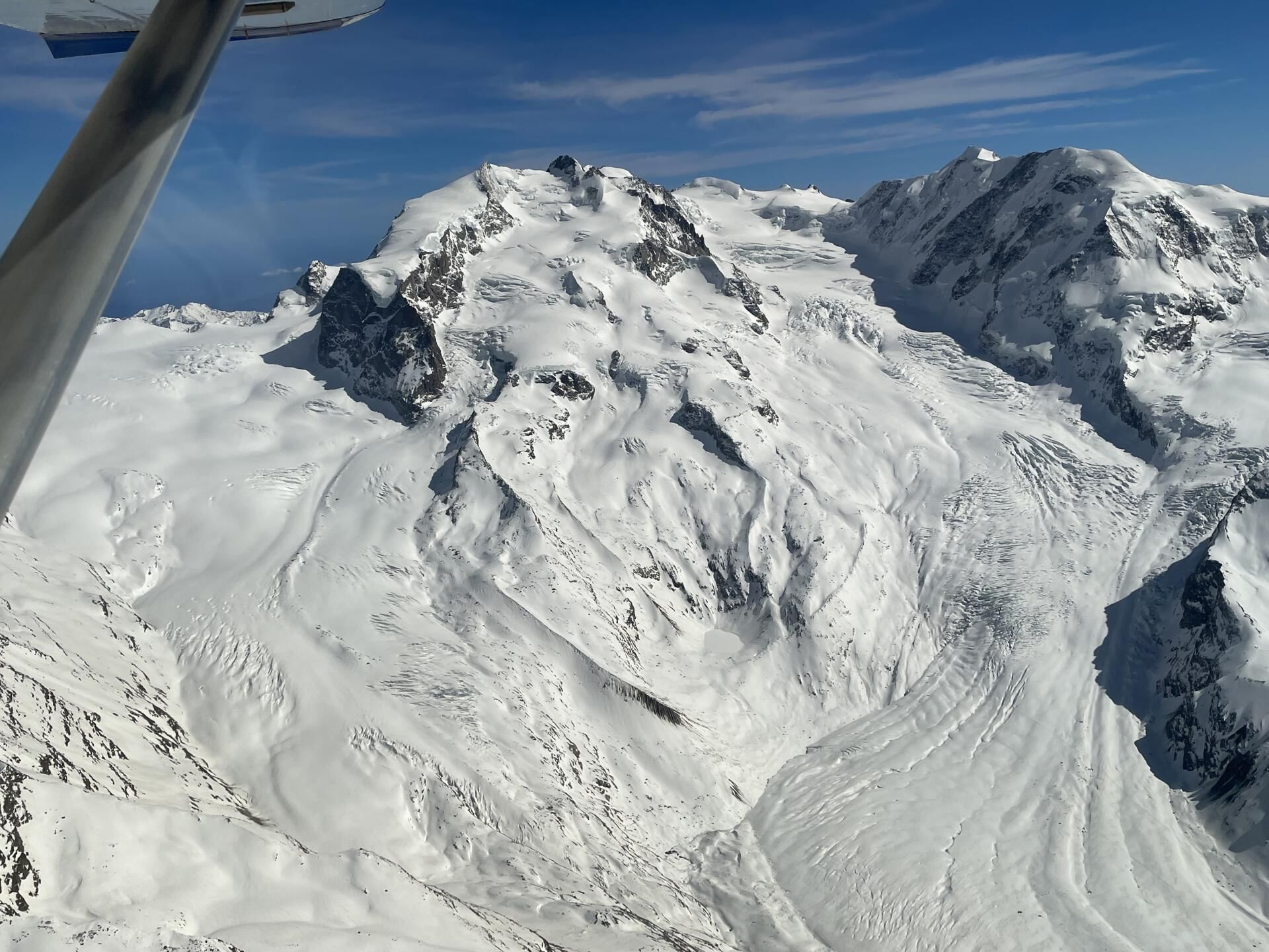 Monte Rosa Gletscher