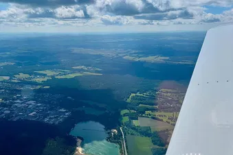 Rundflug über das Münsterland
