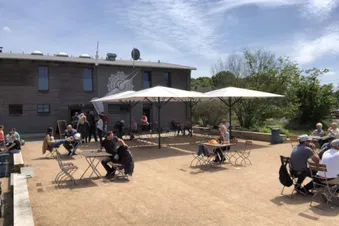 Kleiner Rundflug um die Bienenfarm