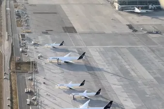 Zwischen großen Jets über München