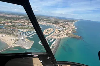 La Camargue en hélicoptère