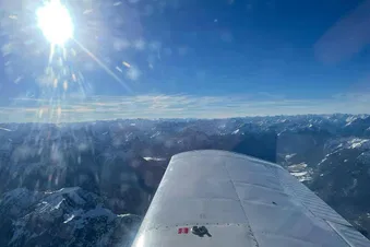 Wintermärchen in den Alpen