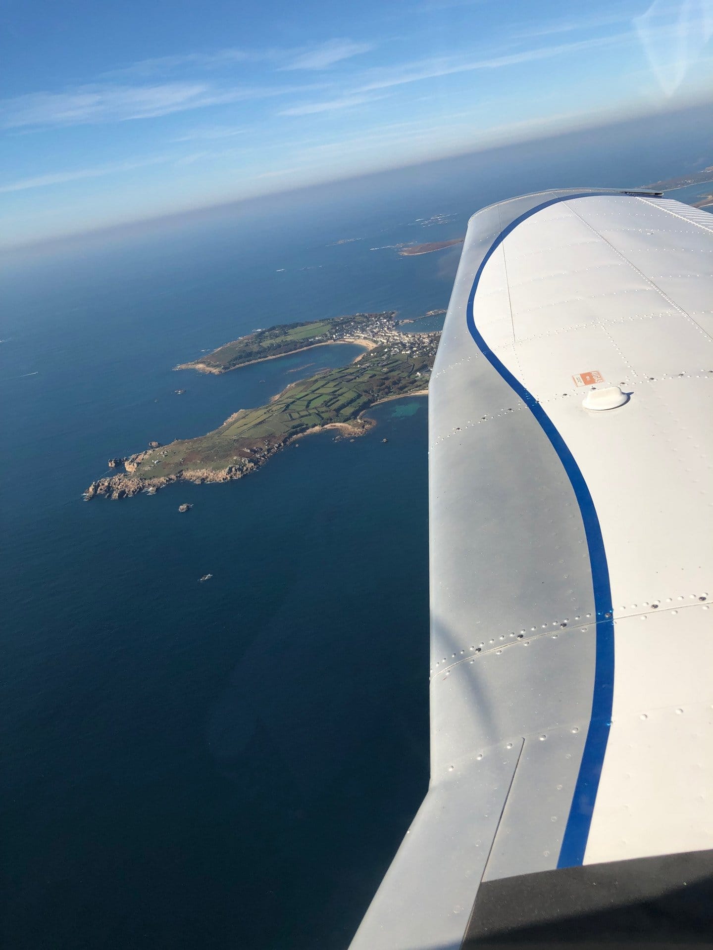 Flight to the most Westerly part of the UK Main Land