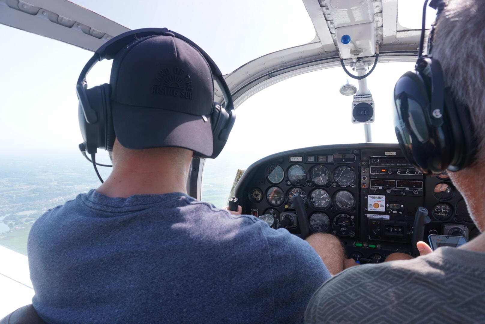 Survol de la côte basque depuis Pau