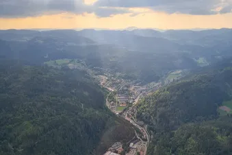 Über dem Schwarzwald