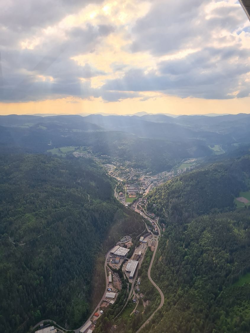 Über dem Schwarzwald