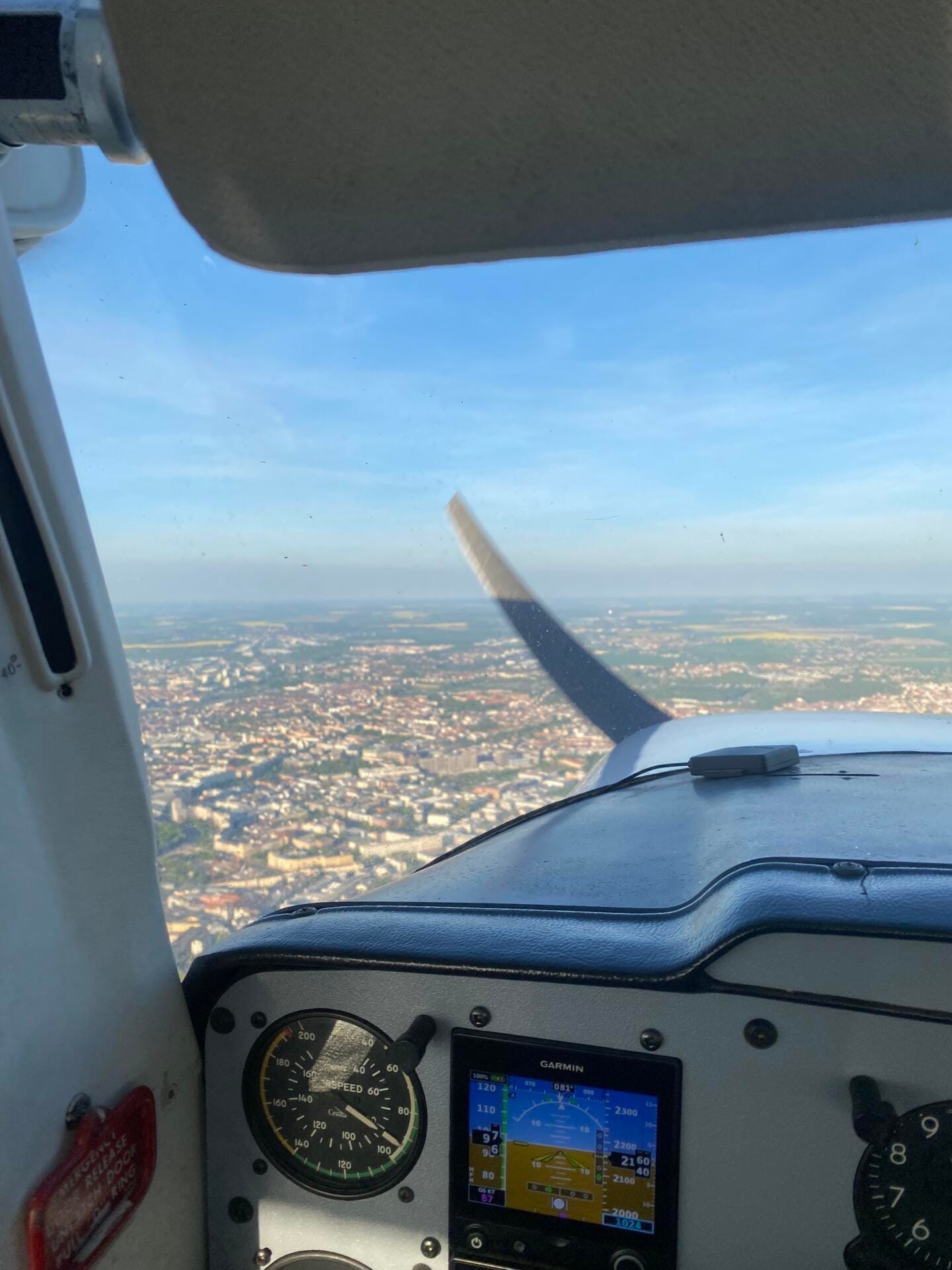 Rundflug über Leipzig und Halle