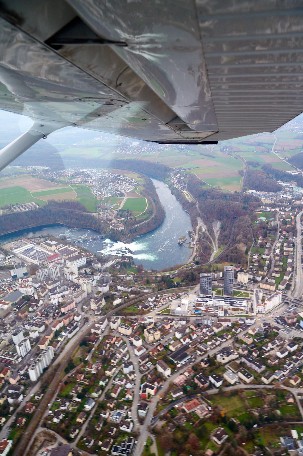 Rundflug Rheinfall und malerischer Bodensee