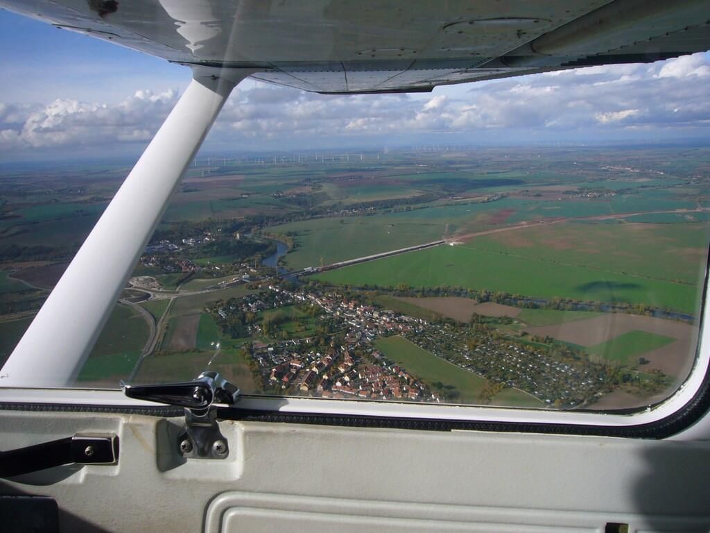 Baustelle A 143 bei Schiepzig