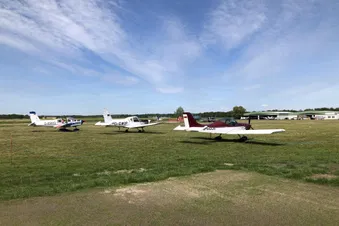 Kleiner Rundflug um die Bienenfarm