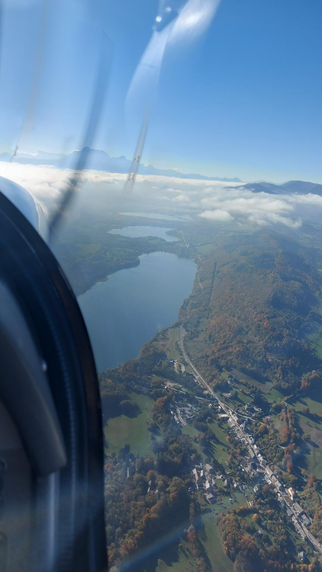 Dauphiné-Savoie(s), les lacs vu d'en haut.