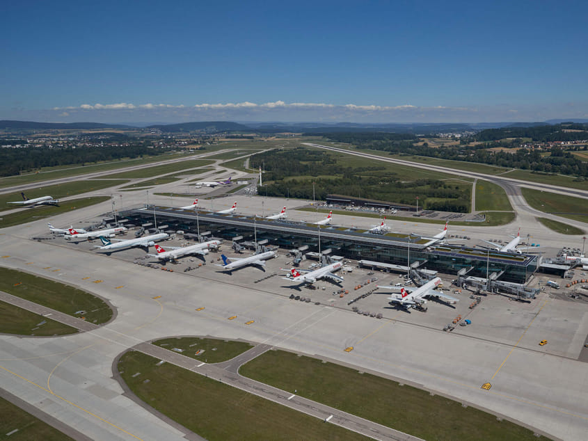 Flight/Vol to Zurich pour un jour où le weekend end