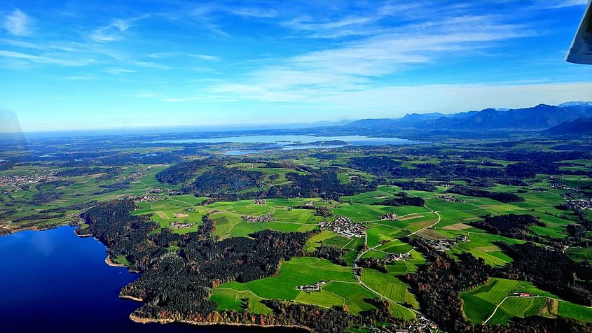 Chiemsee, das Schloss, die Berge und mehr