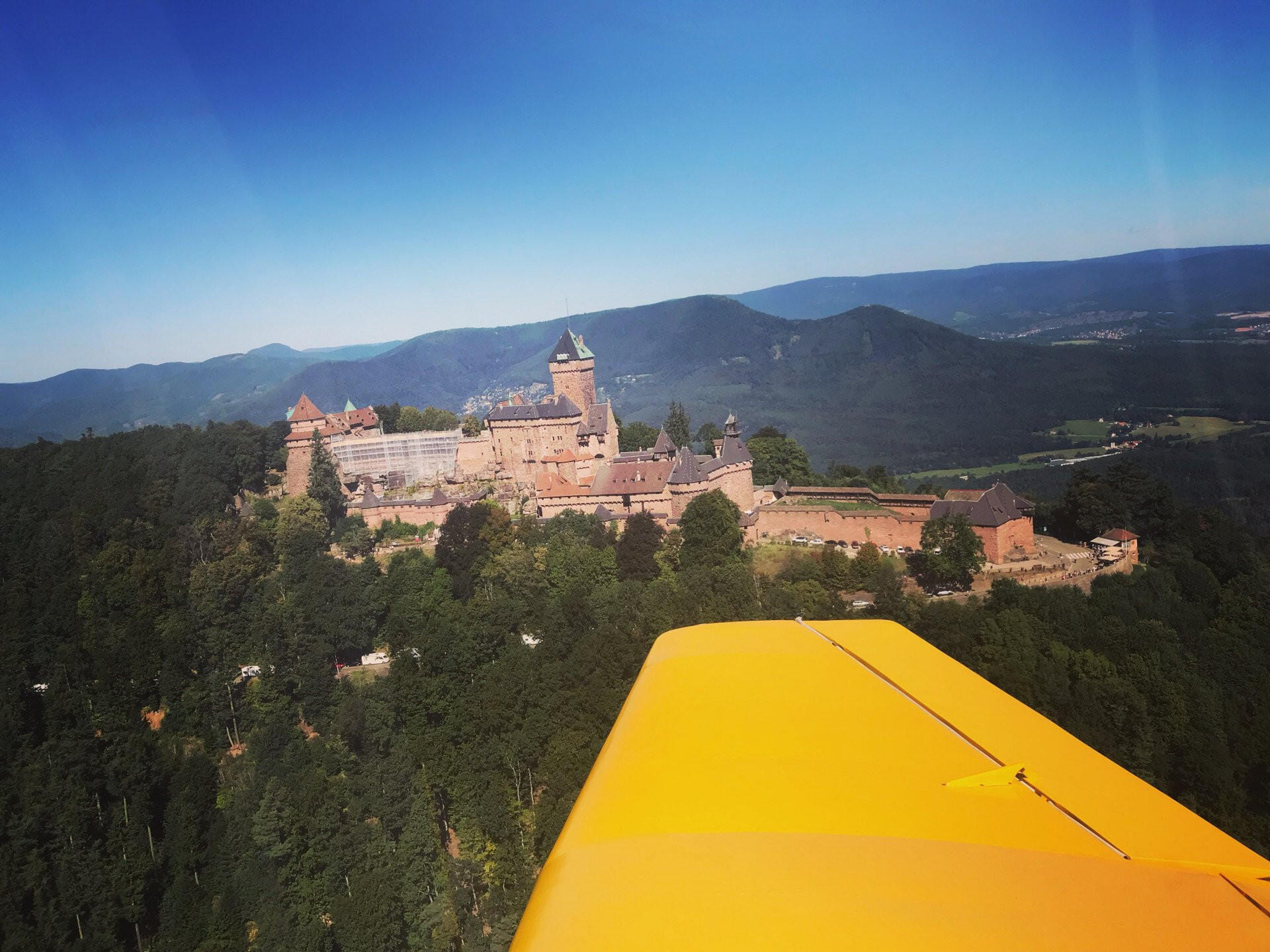 [1H] En Dr400 -> Vol sur les Vosges, ses châteaux & lacs.