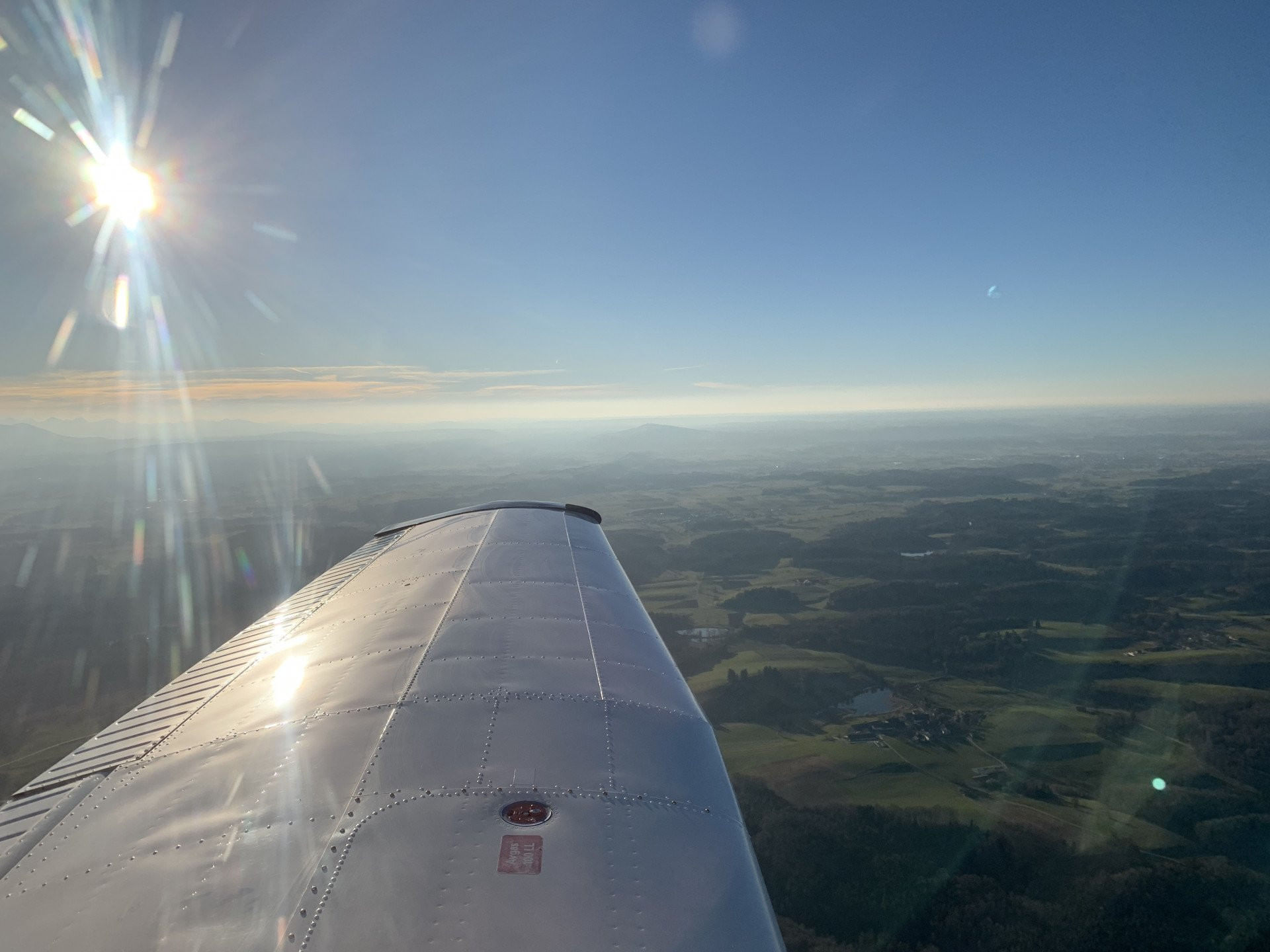 Frei bestimmbarer, zweistündiger Rundflug ab Augsburg (PA28)