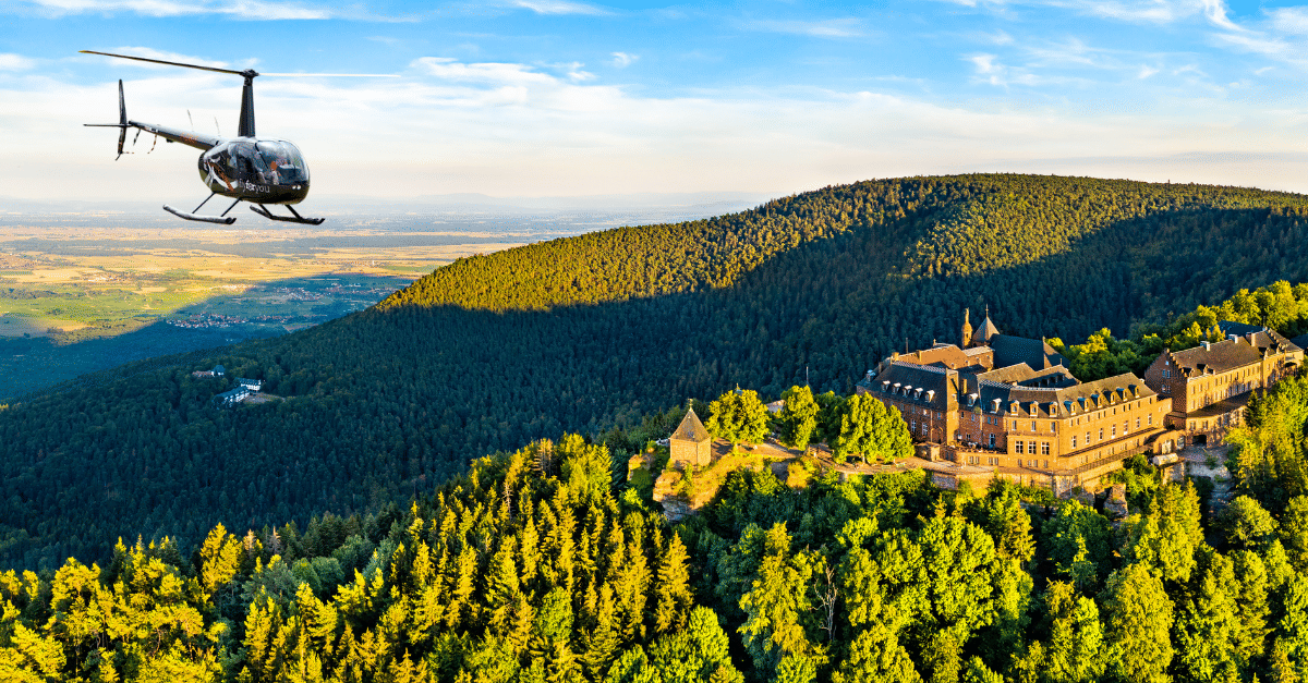 Strasbourg et ses alentours en hélicoptère - 30 min