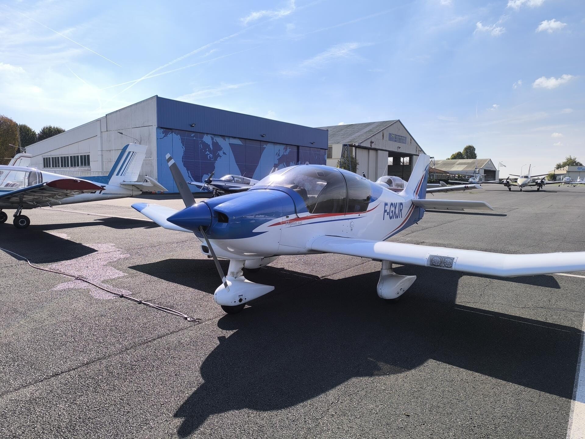 Vue d'ensemble DR 400