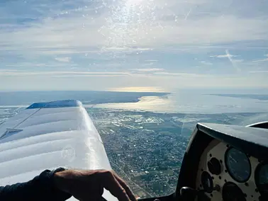 Balade aérienne au dessus de la pointe du Médoc !