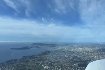La côte d'Azur depuis Carqueiranne jusqu'à Saint Tropez