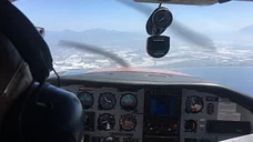 From cockpit