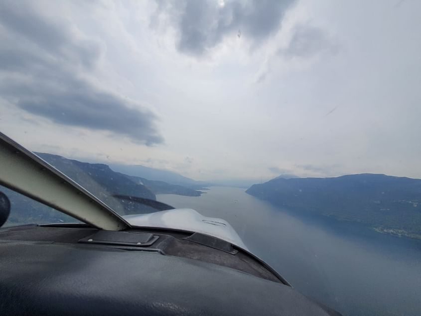 Survol du Lac du Bourget depuis Lyon