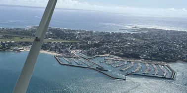 Côte sud-ouest de la Bretagne (balade aérienne)