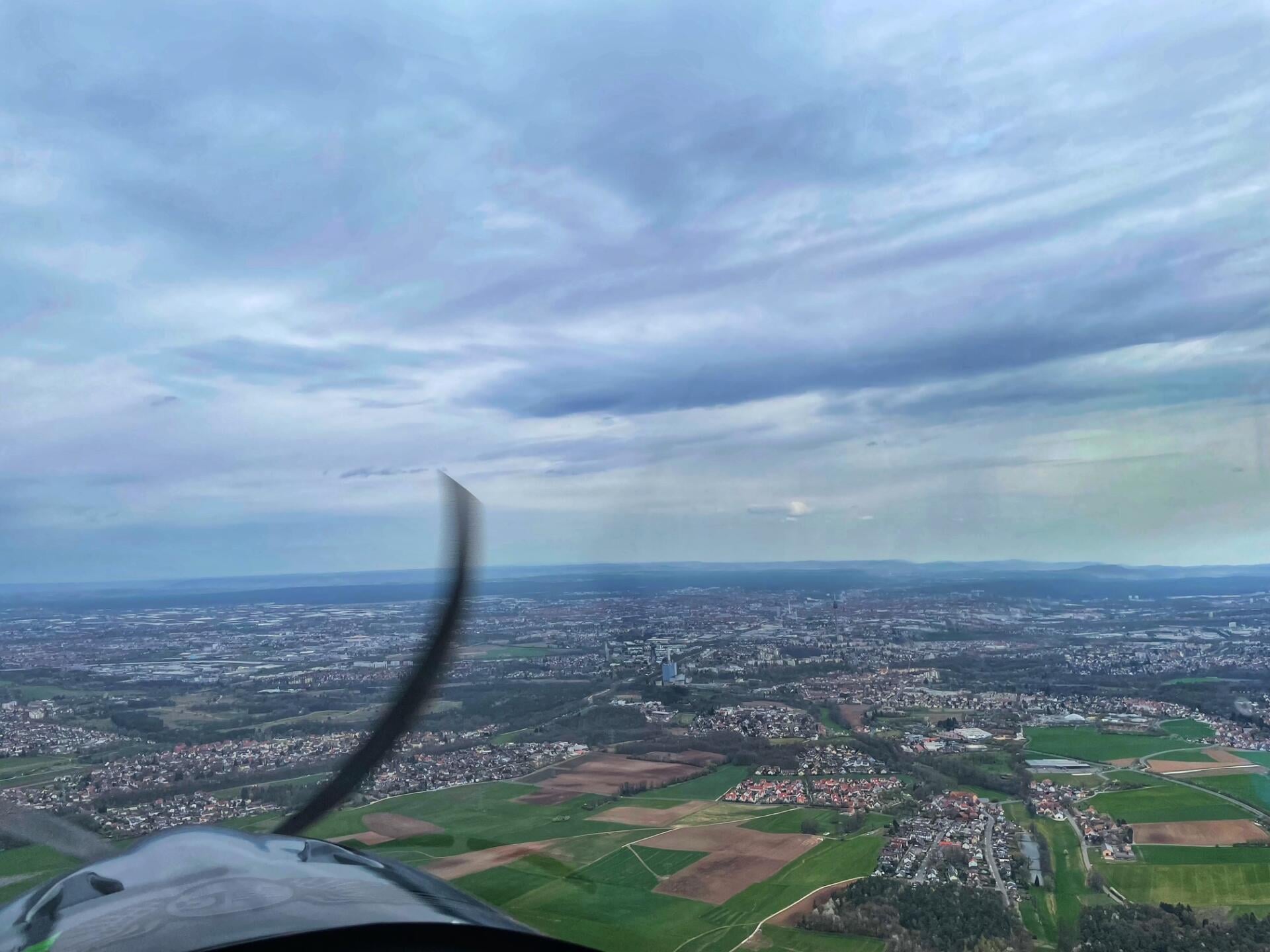 Rundflug Leipzig und Altenburg mit Zwischenlandung
