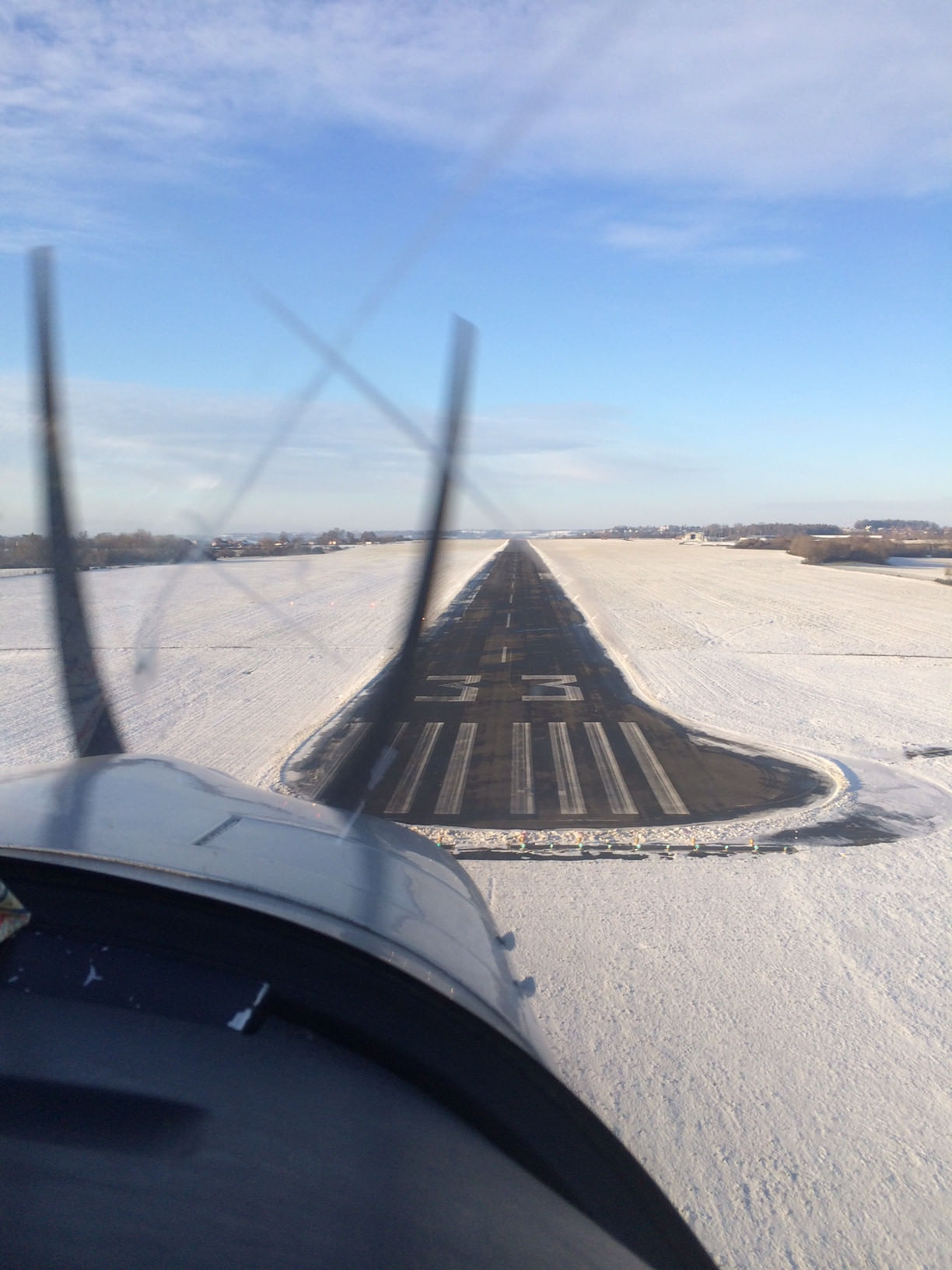 Courte finale a Aurillac (LFLW)