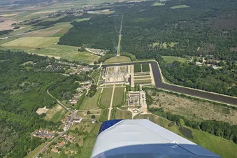 Les Châteaux de la Loire vus du ciel