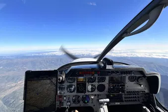 Vol au FL110 (11.000ft)