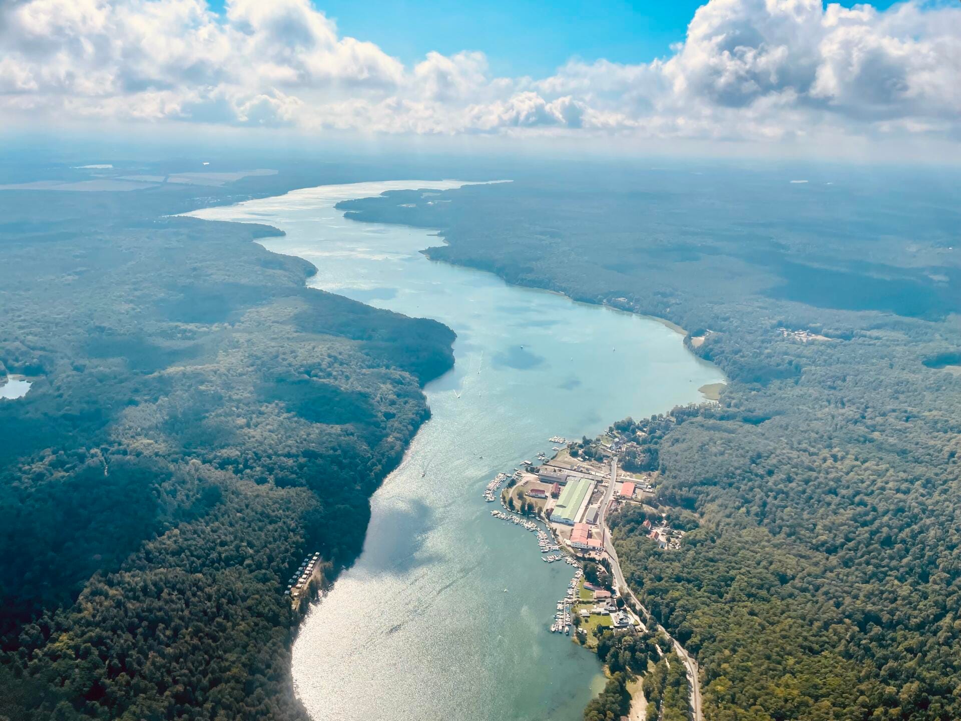 Schnupperflug zum Werbelinsee und die Schorfheide - France
