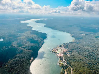 Schnupperflug zum Werbelinsee und die Schorfheide