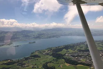 Sechs-Seen-Rundflug für zwei Passagiere