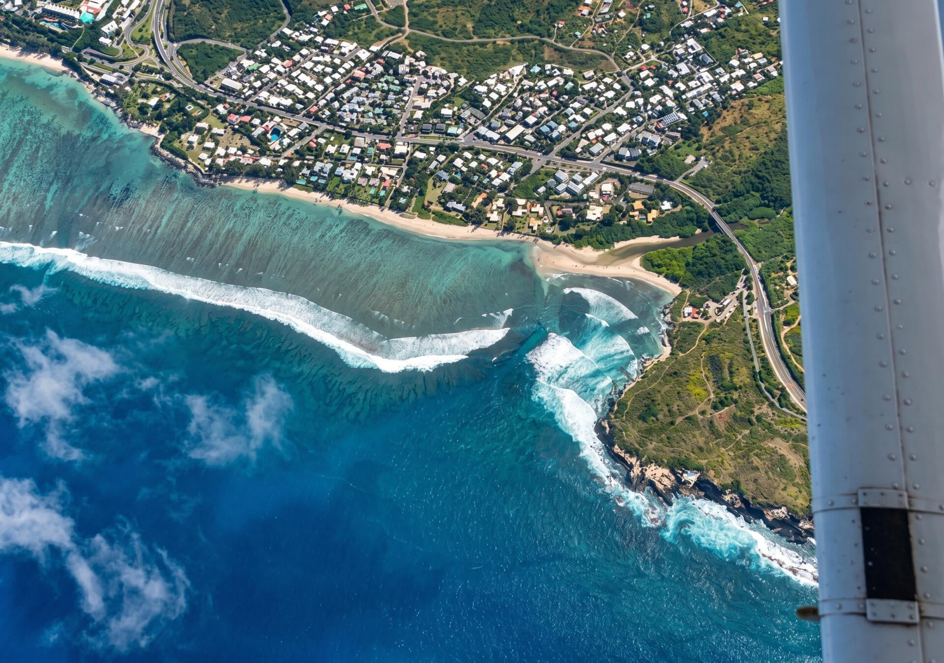 Vol époustouflant en ULM + Cocktail Local à La Réunion