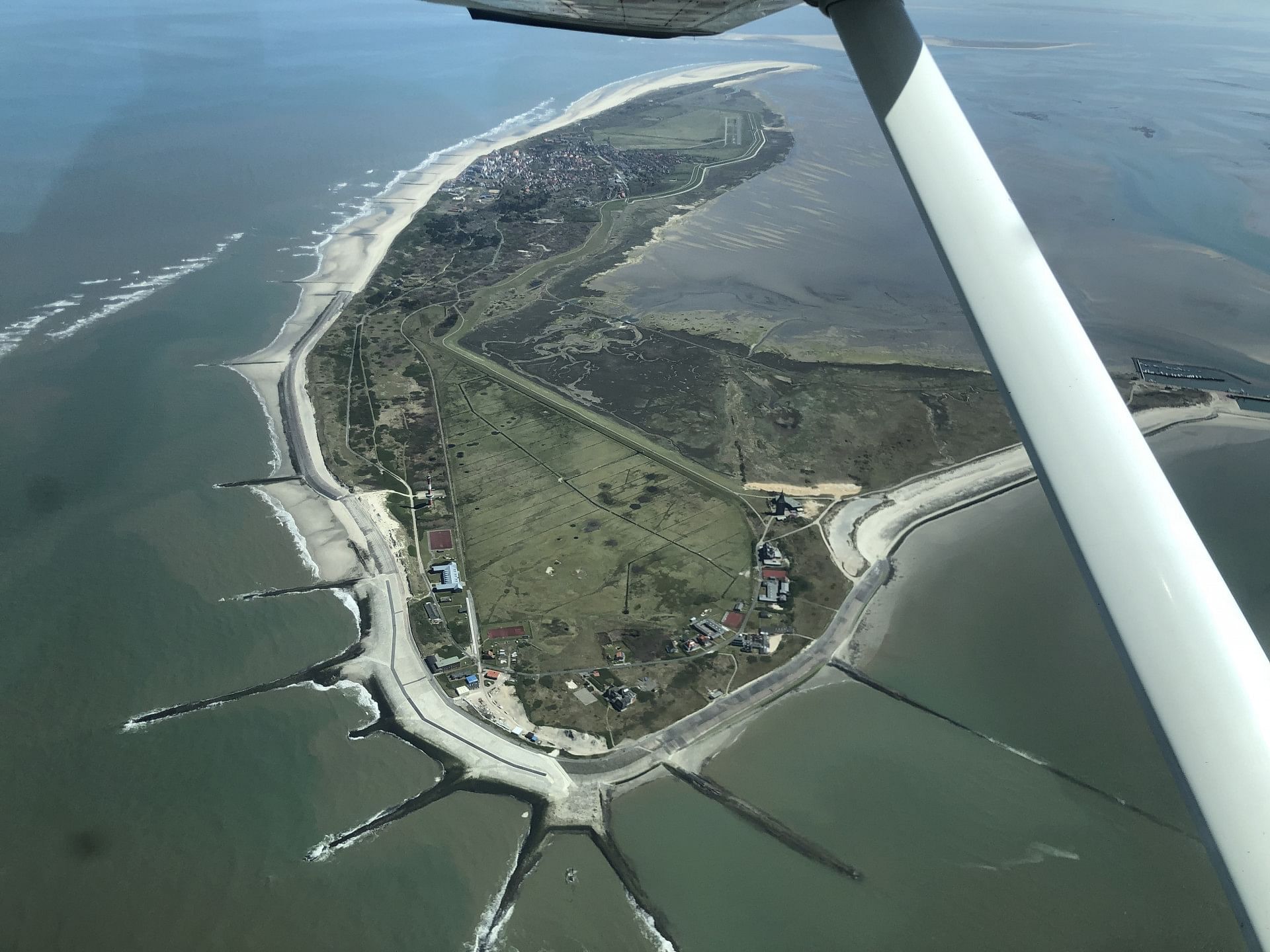 Rundflug über den Ostfriesische Inseln - Wingly