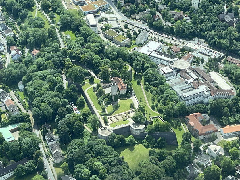 Kleiner Rundflug über Bielefeld