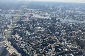 Hamburg aus der Luft