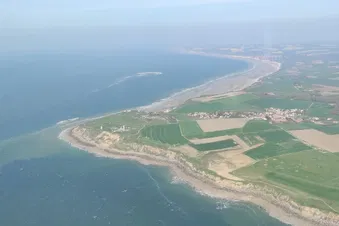 Balade aérienne en Côte d'Opale par les châteaux