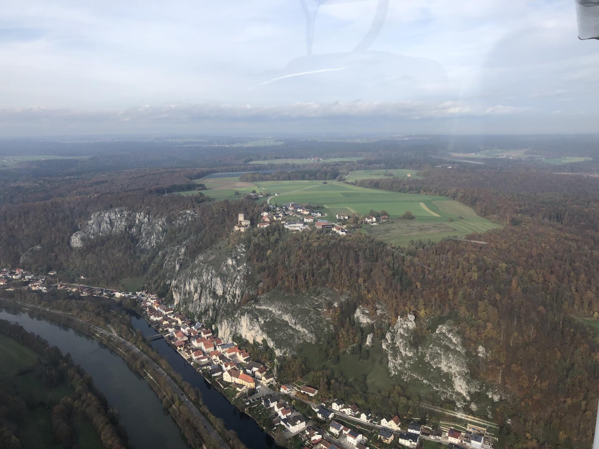 Rundflug Kloster Weltenburg - Donaudurchbruch - Ingolstadt