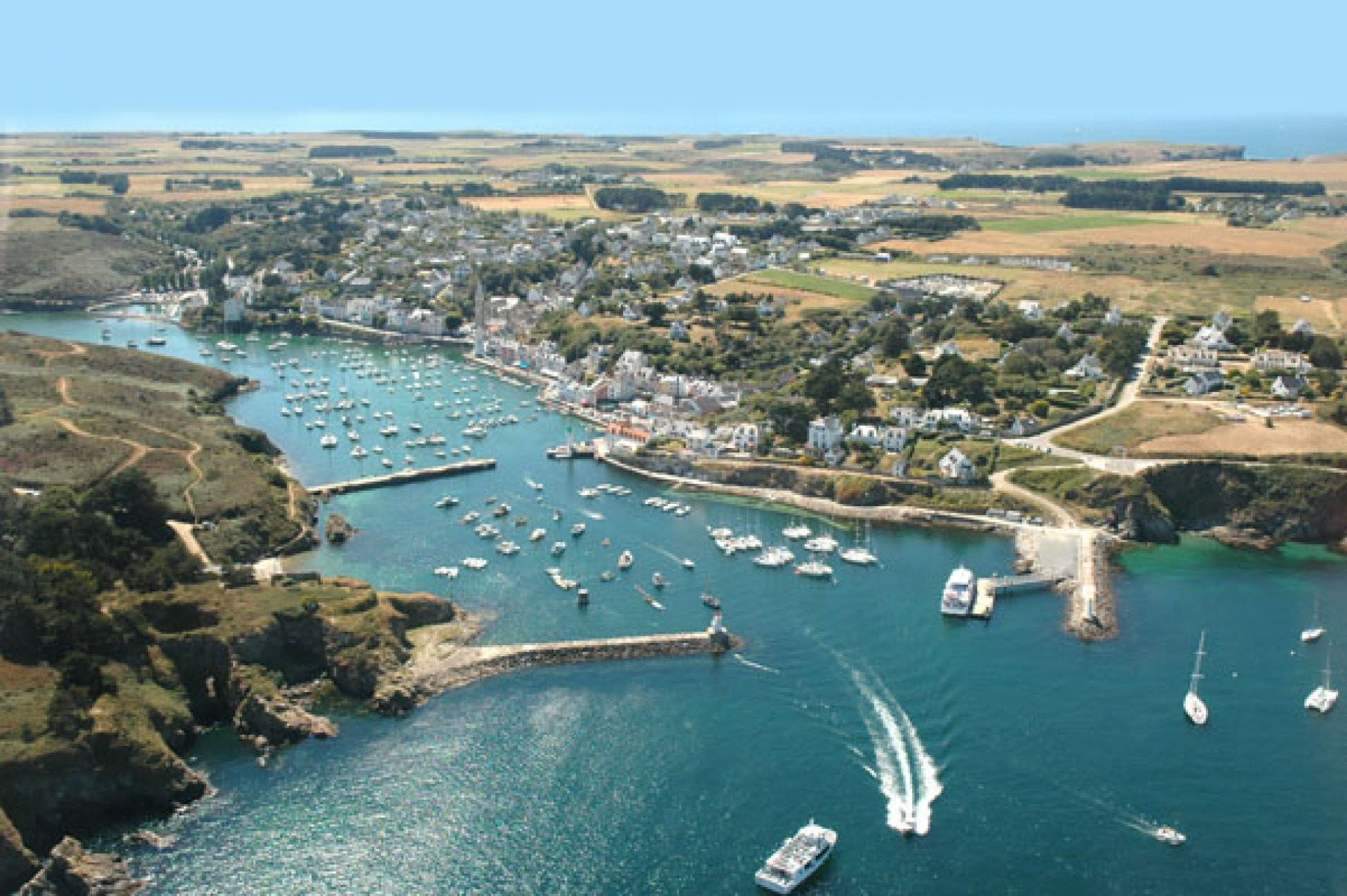 Magnifique tour pour la côte, îles et golfe du Morbihan.