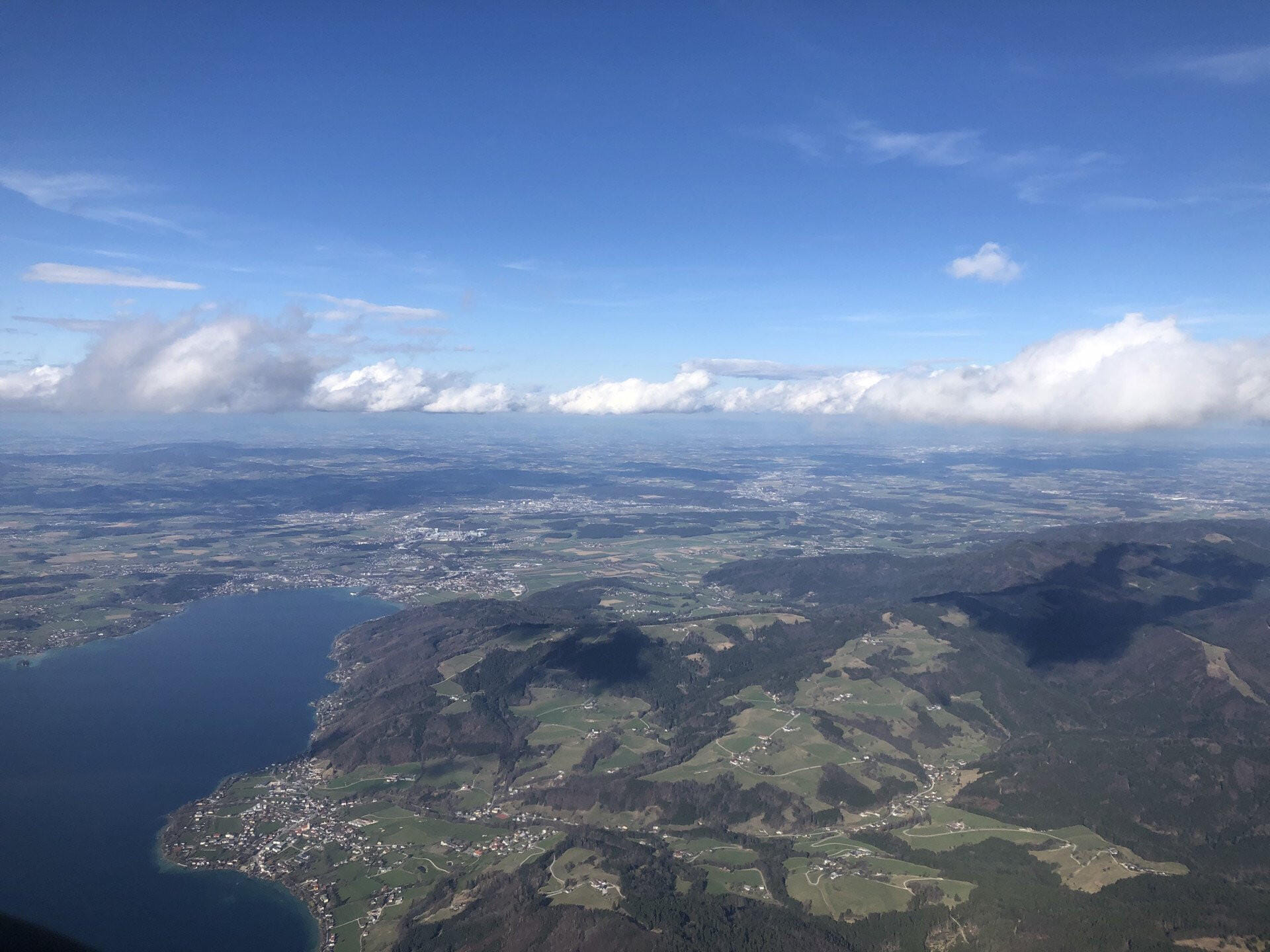 Rundflug über den Attersee & Mondsee zurück nach Vilshofen
