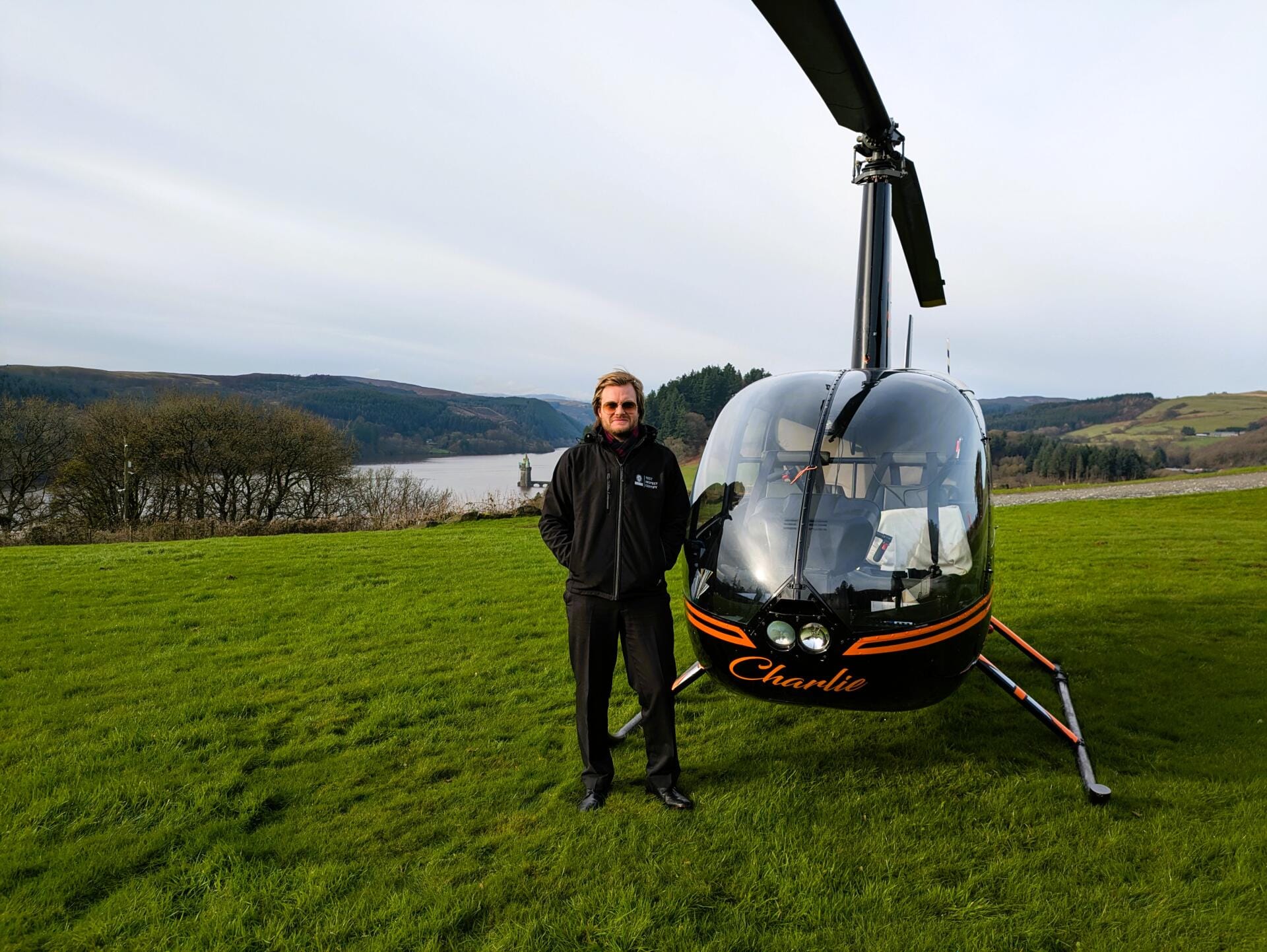 Enjoy the thrill of flying in a helicopter!