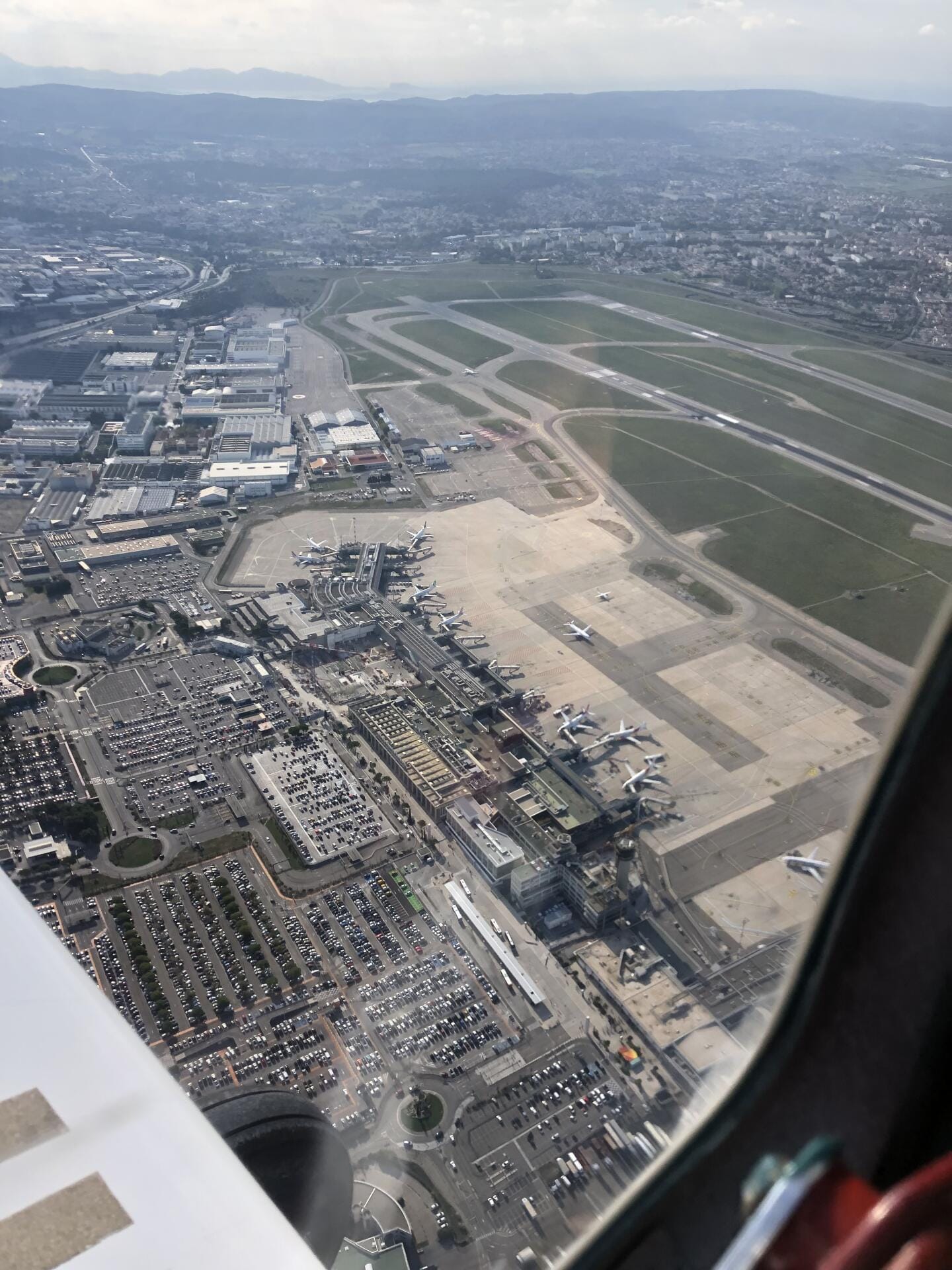 Verticale de l’aéroport de Marseille Provence