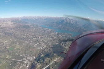 Vol aux portes des Alpes du sud : GAP et lac de Serre-Ponçon