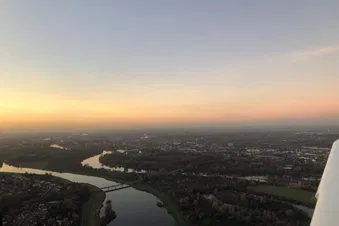 Rundflug über Bremen und Umland