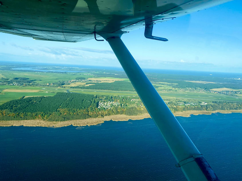 Rundflug an die Ostsee in einer Cessna 172N für 2 Personen